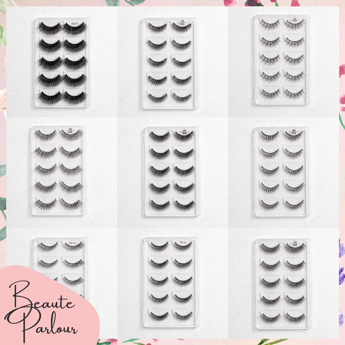 Bulu Mata Palsu False Lashes Set isi 5 Pasang