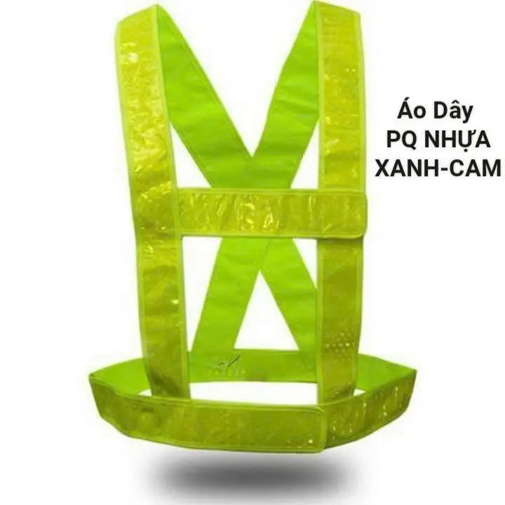Áo phản quang đi phượt - áo phản quang bảo hộ lao động chữ H 5