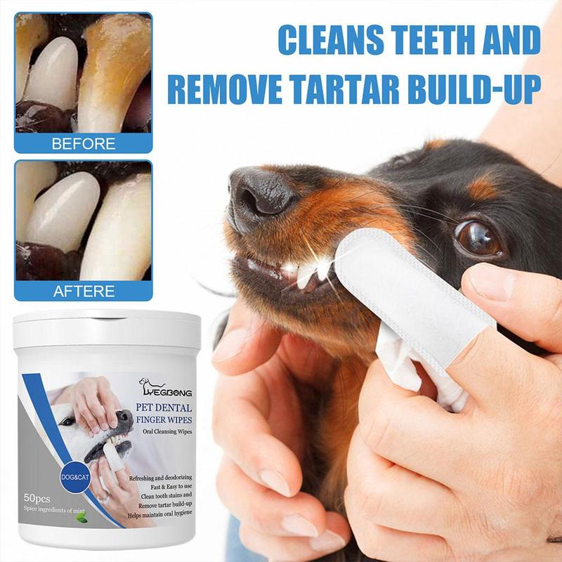Product Introduction of Oral Care Finger Wipes for Dogs and Cats EasytoUse Pet Teeth Cleaning Solution for Fresh Breath L8B9 18