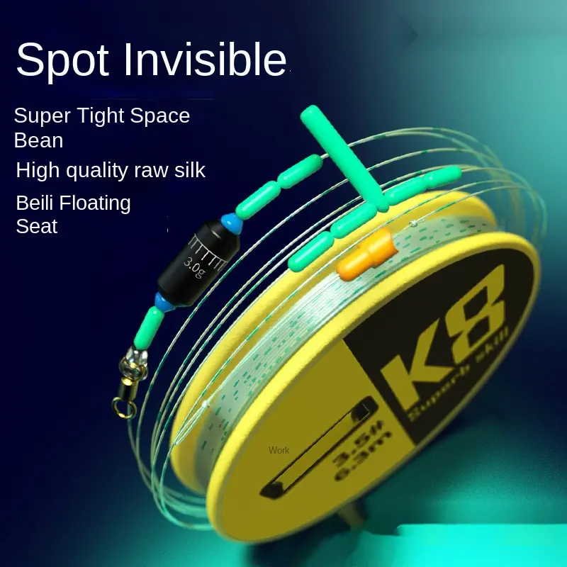 Outdoor Fishing Spot Line Set Finished Fishing Line Main Line Full Set Hand-tied Competition Fishing Line Wild Fishing Line Set