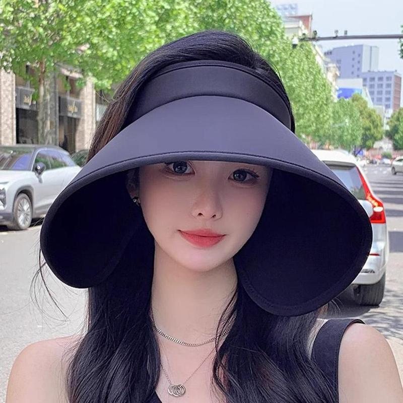 Mũ Chống Nắng Ngoài Trời Mùa Hè Cho Nữ,  Mũ Chống Nắng, Mũ Chống Nắng Kiểu Hàn Quốc Cho Ngư Dân, Mũ Trùm Đầu Thể Thao, Dành Cho Du Lịch Nghỉ Dưỡng Bãi Biển,a0o9 4