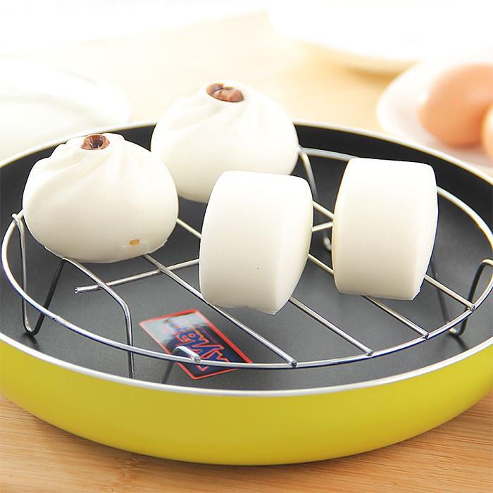Khay / Xửng / Vỉ Chõ Hấp Kiểu 2 - 4 Chân Kê Xưởng Hấp Bánh, Giá Đồ Xôi, Bánh Bao, Đồ Ăn - Dụng Cụ Nhà Bếp Đa Năng