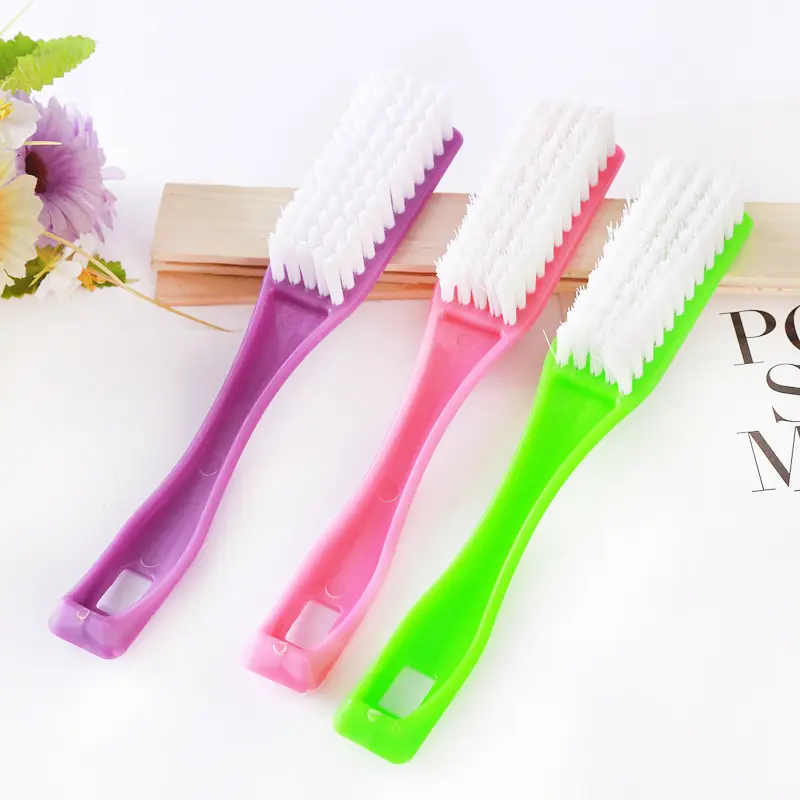 Bàn Chải Đánh Giày, Đa Chức Năng, Màu Pastel, Lông Bàn Chải Cứng Chất Lượng Cao, Loại Bỏ Vết Bẩn, Dụng Cụ Hỗ Trợ Làm Sạch Giày, Thích Hợp Cho Giày Nubuck, Bán Buôn Có Sẵn