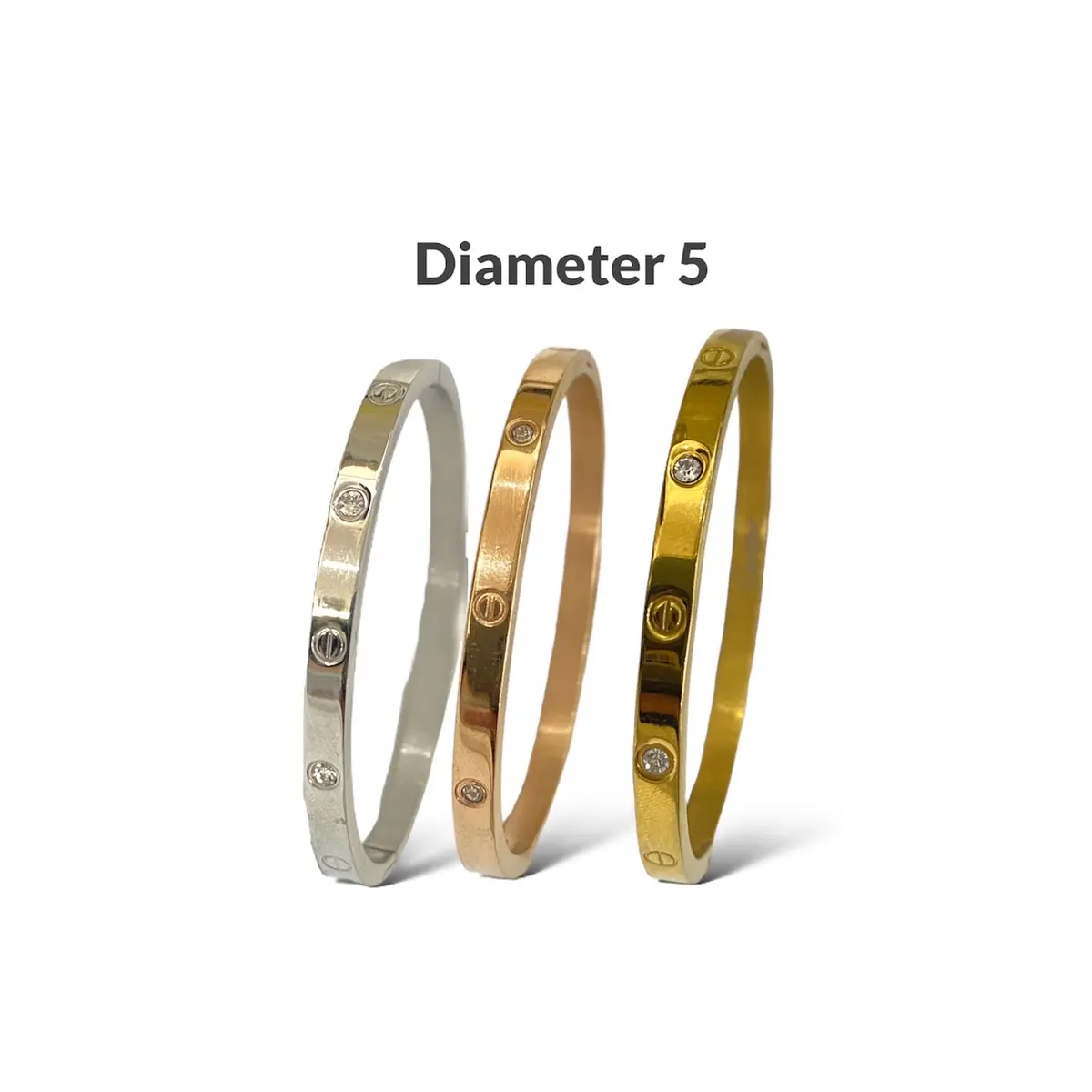 Gelang Bangle Kecil Titanium (diameter 13) Bracelets