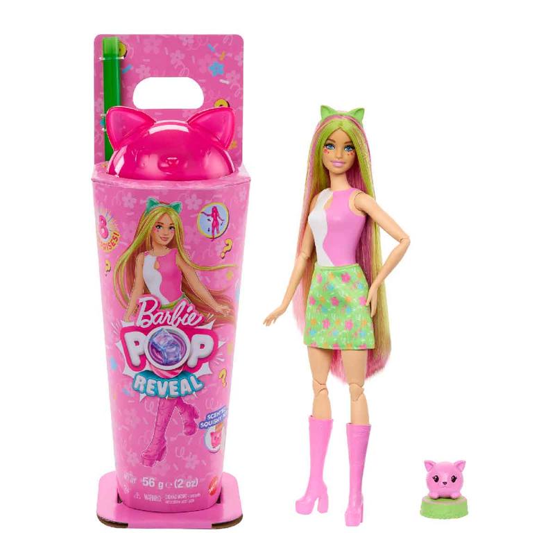 Product Introduction of Búp Bê Barbie Pop Reveal Party Shakes - Xanh Dương Năng Động BARBIE JCN88 9