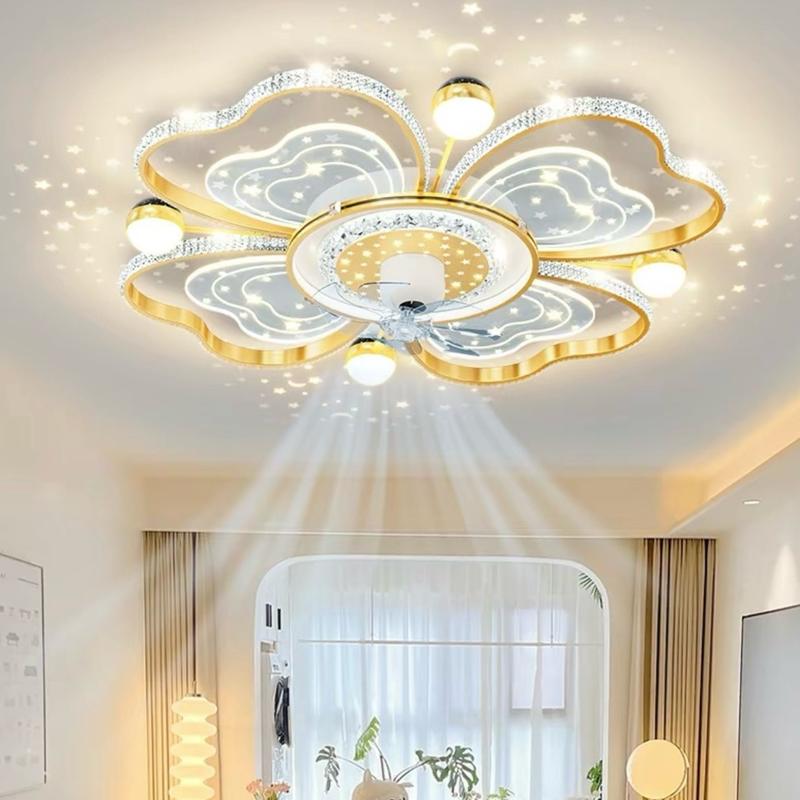 Quạt Đèn Ốp Trần Hiện Đai Có Điều Khiển Từ Xa Anh Sáng Thay Đổi 3 Chế Độ,Quạt Trần Cho Trần Thấp Trang Trí Phòng Khách QuạT Fan