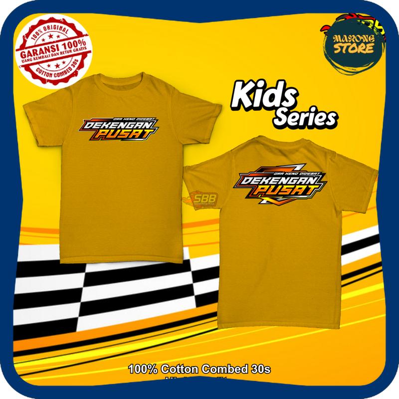 MaroneStore - Baju Kaos ANAK Katun Dekengan Pusat Viral New ST Kaos Anak Laki-laki Katun | Cotton Combed 30s 3