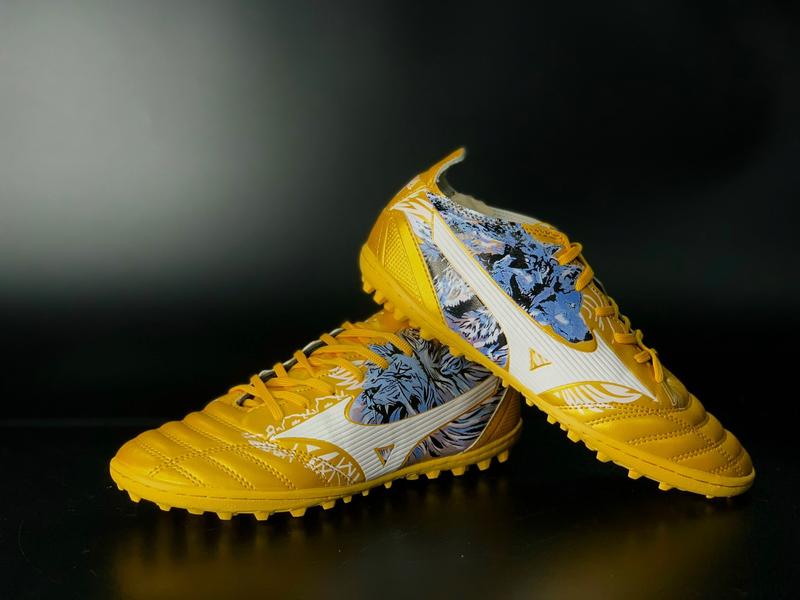 Giày Bóng Đá Mizuno Neo 3 Ramos Loại 1 Chất Liệu Da Nhăn Khâu Full Đế