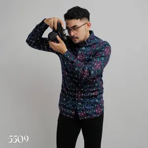 DGM Batik Pria Lengan Panjang Kemeja Casual 002 A Dewasa