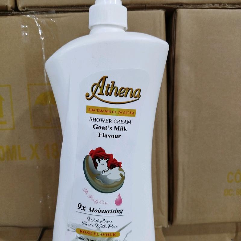 Sữa Tắm Sáng và Giữ Ẩm Athena (chai 1150ml) - Combo 4 chai - Dưỡng Body, Dưỡng Da Body Làm Đẹp Da 5