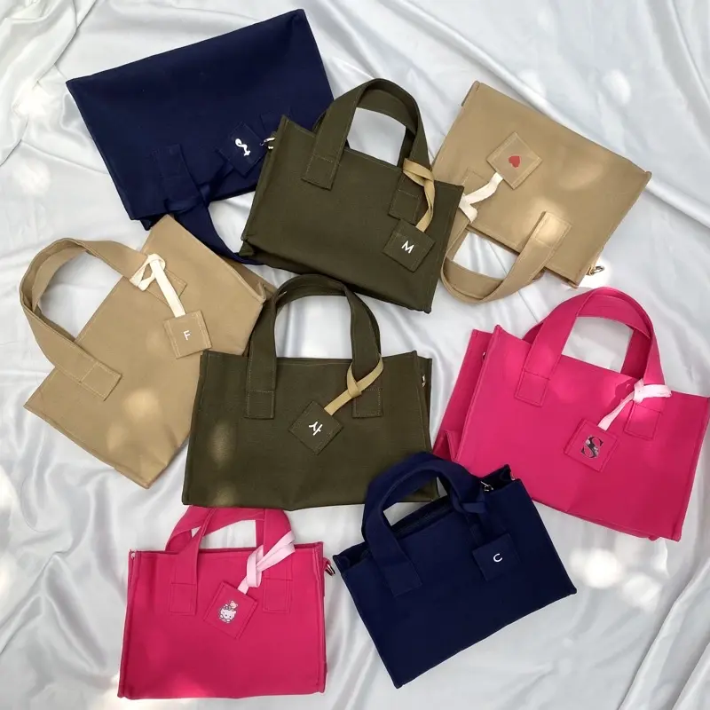 Belva Slingbag Tas Selempang Kanvas Wanita Free Custom Nama 1