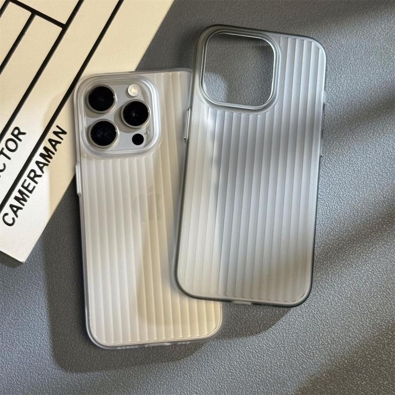 Product Introduction of Ultra-Thin Corrugated Translucent Frosted for Apple 15promax Phone Case Iphone14 New 13 Drop-Resistant Soft Cover Protection Protective Smartphone Cellphone Protector Casing Screen Protector Shockproof 7