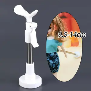 9,5-14cm Standing Barbie Penyangga Boneka Mudah Dipasang Barbie Holder Display Adjustable Cocok Untuk Penyimpanan Dan Pajangan Boneka 30cm