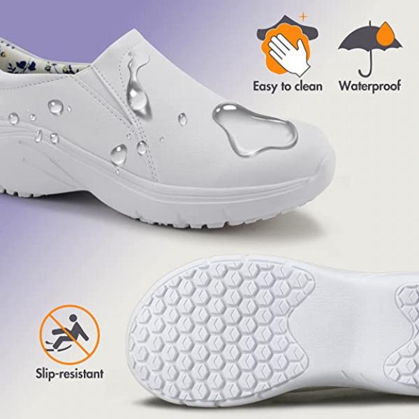 starmerx Women's Lightweight Comfort Slip Resistant Nursing ShoesZ2024 Footwear Slipon Walking Shoes Girl 4