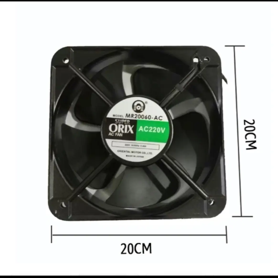 Quạt tản nhiệt 220V 20x20cm