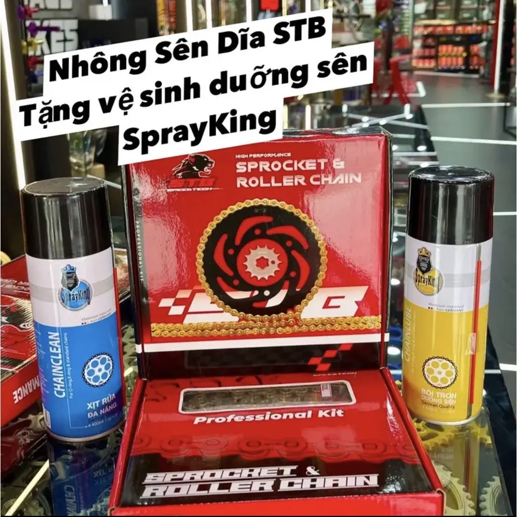 [Chính hãng] Nhông sên dĩa STB ,tặng sịt sên SprayKing