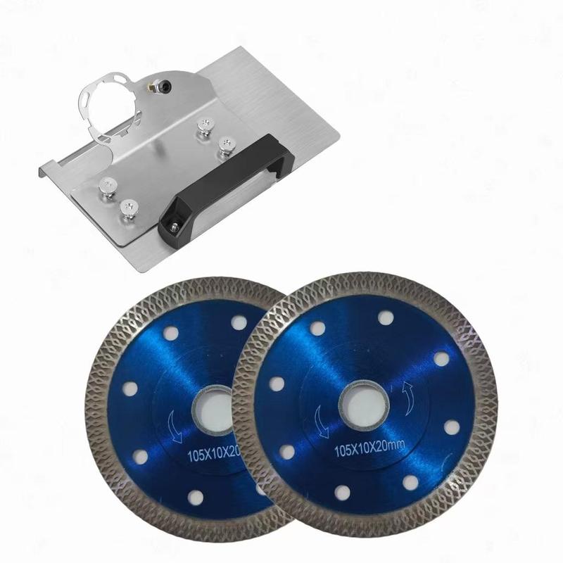 Angle Grinding Machine Chamfer Attachment Kit, 45-Degree Portable Chamfer Attachment Kit, Angle Grinding Machine Accessories for Marble, Tile 5