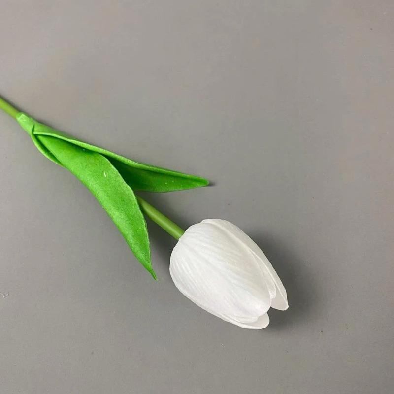 Hoa giả Hoa tulip nụ và nở rộ trang trí nhà cửa Decor phòng Phụ kiện chụp ảnh 2