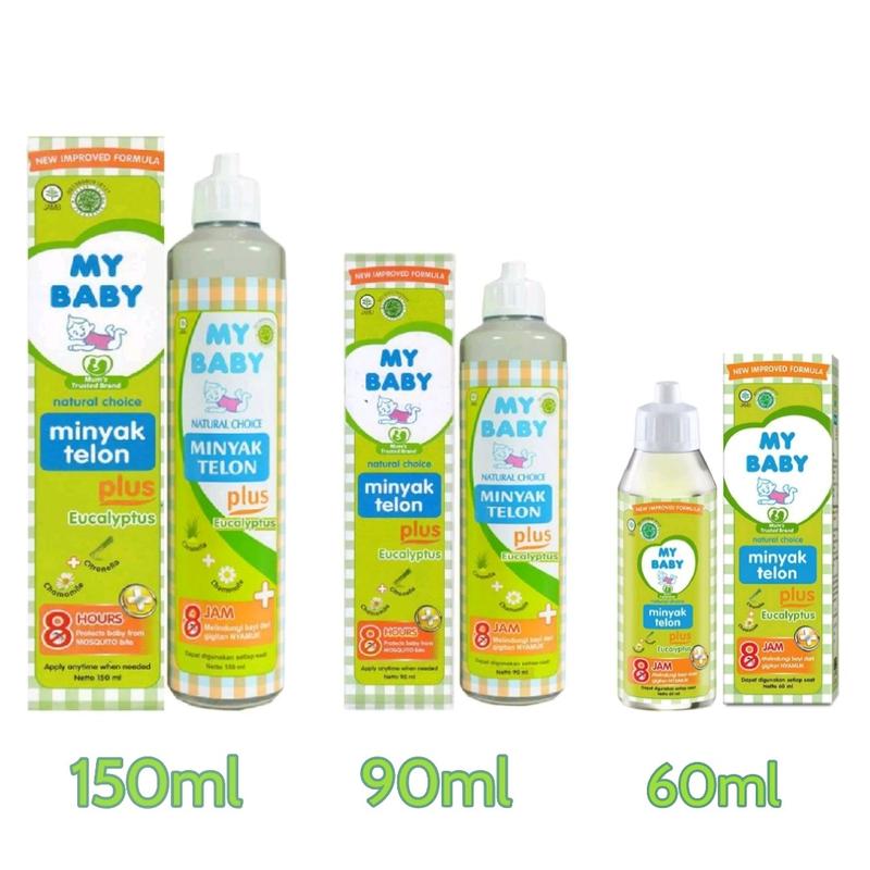MY BABY Minyak Telon Plus 60ml 90ml 150ml 1