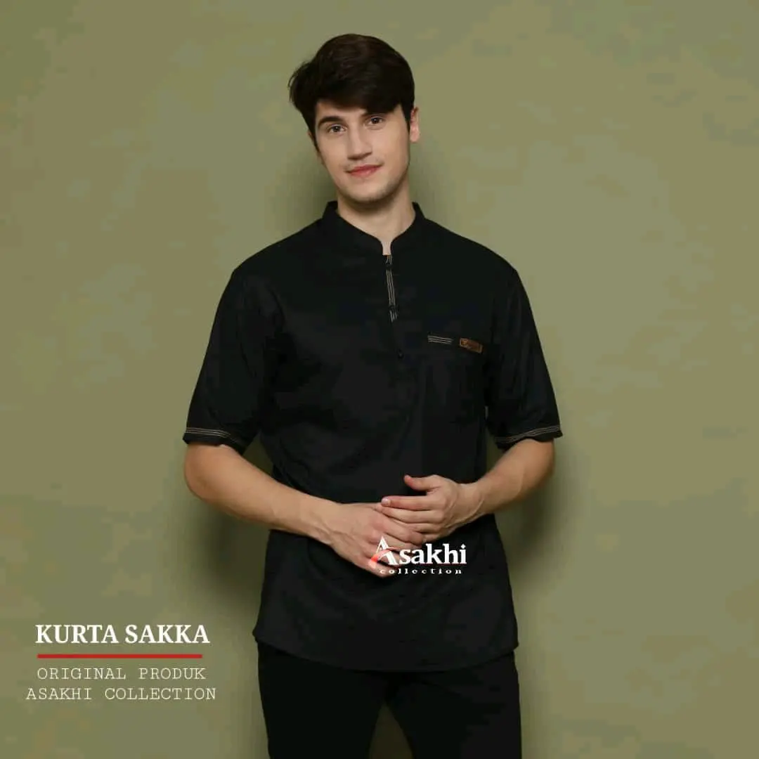baju KOKO TERBARU KOKO PRIA DEWASA KOKO KURTA PENDEK KEMEJA LENGAN PENDEK Katun