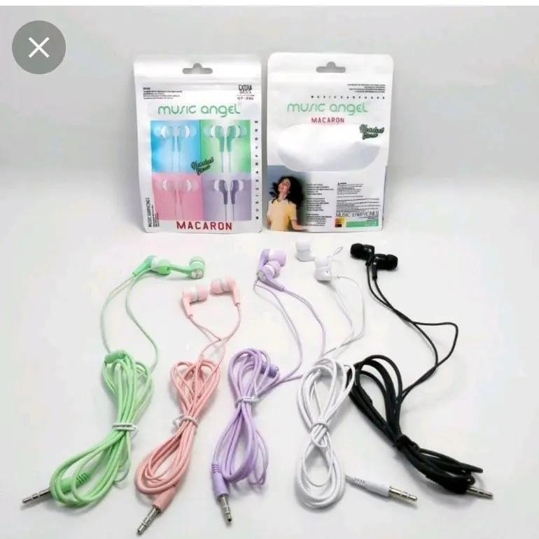 headset macaron angel Multifungsi 3
