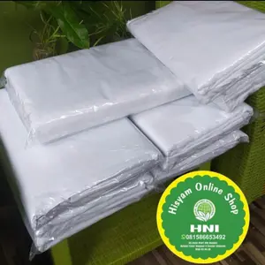 Kain Kafan Super Ukuran 1.5 x 10 m Putih dan Tebal