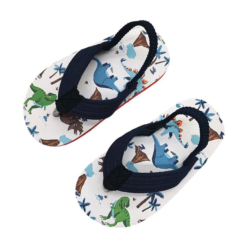 Product Introduction of [New Model] AG SHOP Summer New Children's Slippers Flip-Flops Boys Girls Shoes Beach Shoes Baby Shoes Thong Sandals ✨ [Angel] ✨ 28