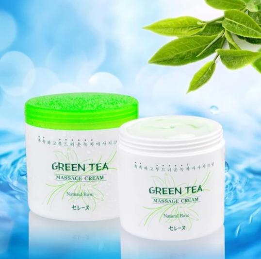 Kem Massage Trà Xanh Hàn Quốc 450g - Massage Mặt Và Body Chuyên Dụng Trong Spa Thẩm Mỹ Viện Làm Đẹp Da Skincare Women 3