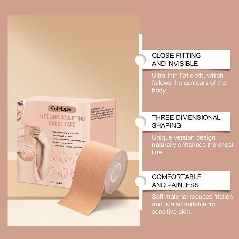Product Introduction of Breast Care Tape, 2 Boxes Breast Lifting Tape, Breast Lifting Sticker, Breast Care Product for Women, Breast Care Tool for Daily Use 3