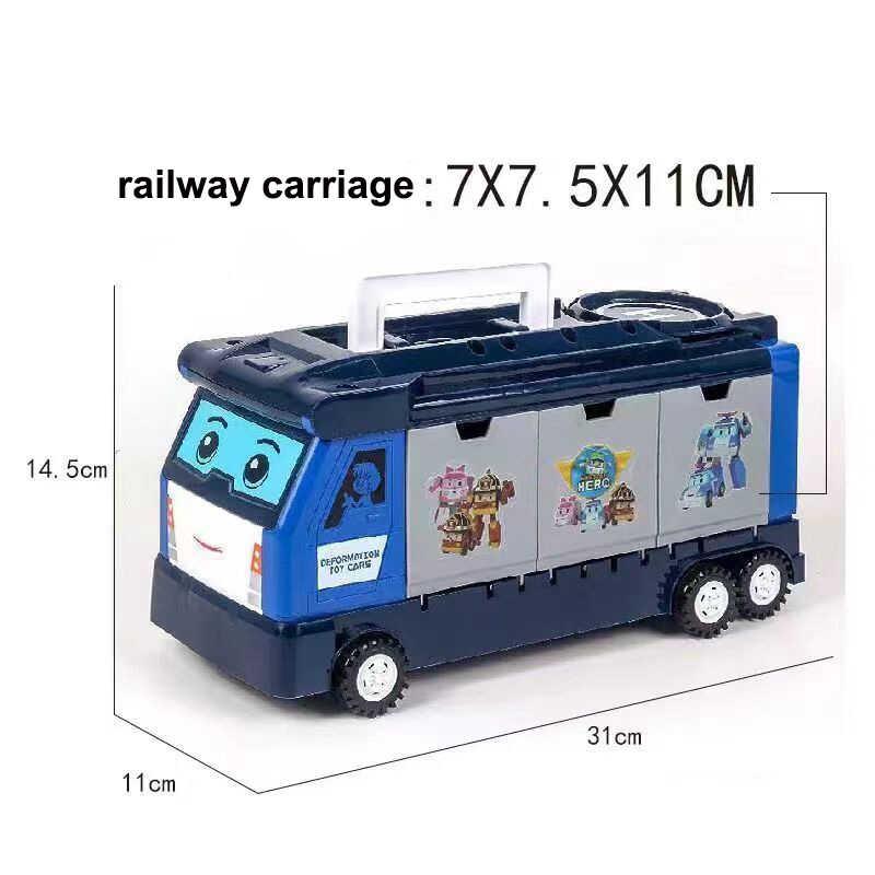 Product Introduction of New Cartoon Robocar Poli Action Figures Transformation Anime Hand Deformation Car Model Airplane Gift Toys Robots For Children 2