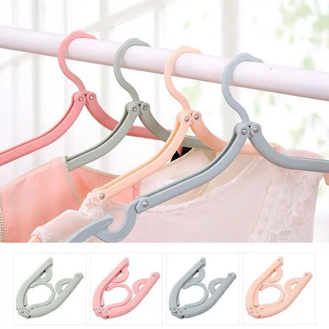 Combo 10 Móc Treo Quần Áo Gấp Gọn Thông Minh Tiện Lợi Khi Đi Du Lịch 3