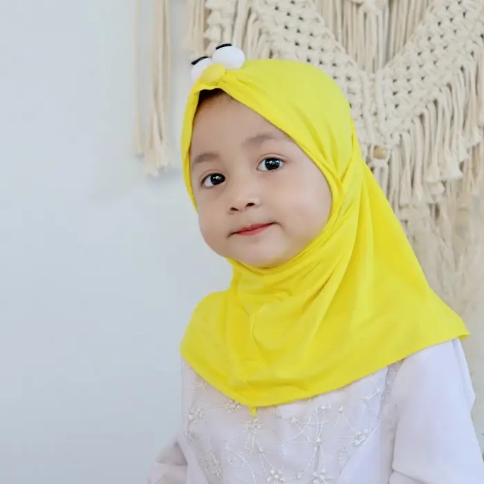 HIJAB ANAK LUCU ELMO KERUDUNG JILBAB ANAK HIJAB ANAK PEREMPUAN 0-3 TH 4