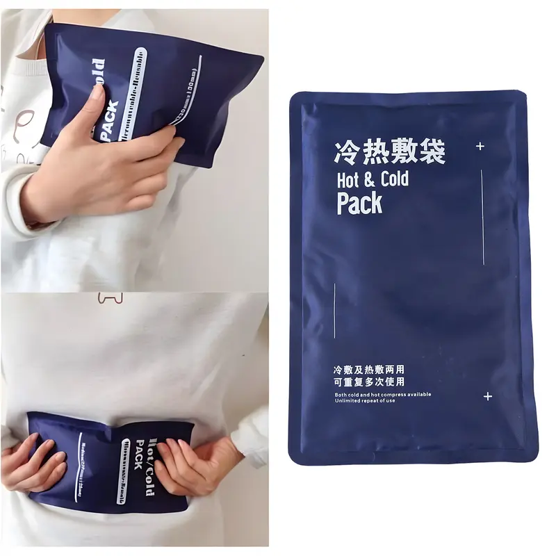 250/500g kantong es profesional perjalanan luar ruangan portabel Hot and cold gel Untuk menghilangkan cedera olahraga 0