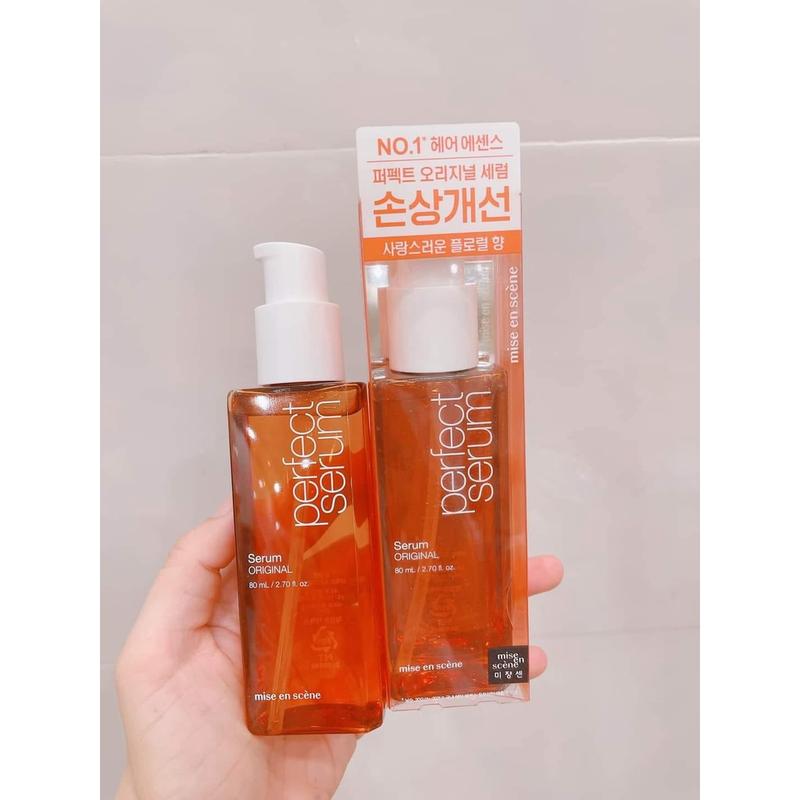 Tinh Dầu Chăm Sóc Tóc Dành Cho Nữ Mise En Scene Perfect Repair Hair Serum 80ml Women Dưỡng Tóc 3