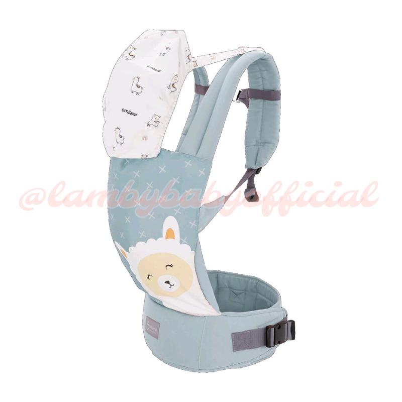 Gendongan SSC OMILAND OTTER ALPACA RAINBOW GENDONGAN M SHAPE Bayi 3