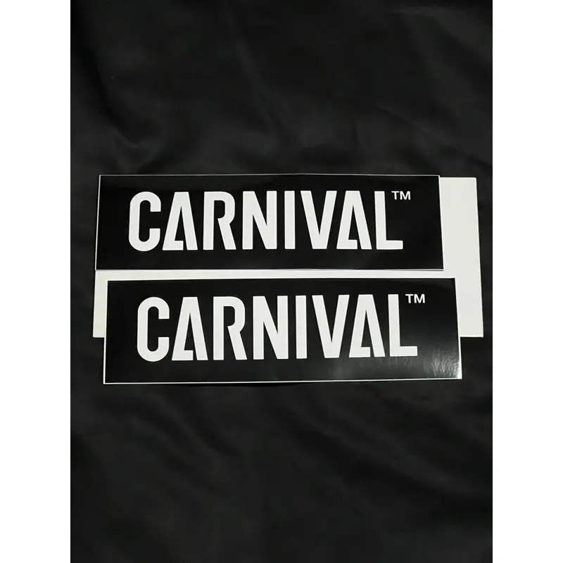 (มือ1 แท้ พร้อมส่งด่วน) สติ๊กเกอร์ CARNIVAL® LOGO STICKER แท้ 100% มีบริการเก็บปลายทาง เครื่อง  เขียน