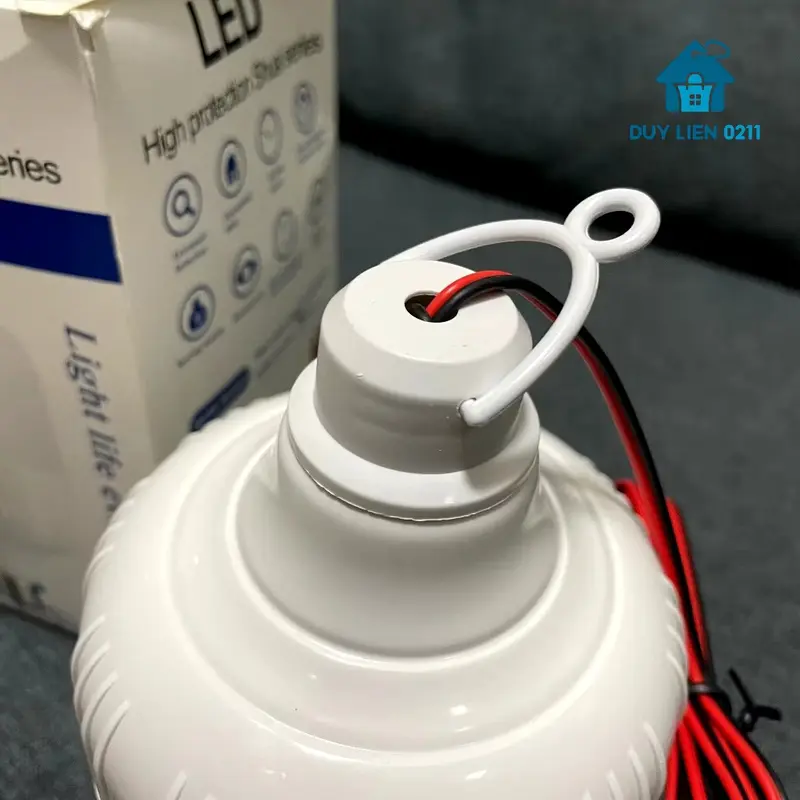Bóng Điện Kẹp Bình Ắc Quy 12V 20W, Bóng LED Tịnh Kiệm Điện Siêu Sáng, 6