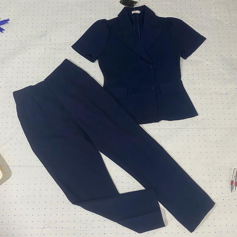 sét bộ vest sang trọng thời trang Bích Ngọc Winmy, chất liệu vải tuyết mưa cao cấp 1