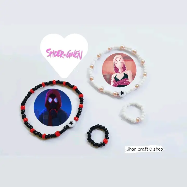 Spiderman Couple Bracelet / Gelang Spiderman Couple / Gelang Couple