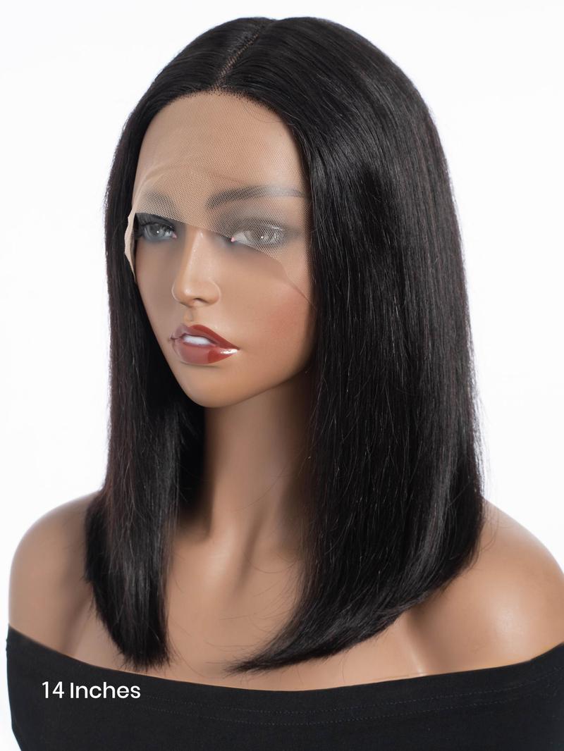 Product Introduction of 14 Inch Short Bob Wigs for Women, Gorgeous Fluffy Wigs without Bangs, Human Hair Wigs for Party, Daily Use 2