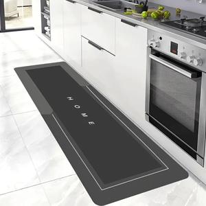 1 pcプレミアム珪藻土キッチンフロアマット、超吸水性フロアマット、滑り止めボトム、速乾性バスルームリビングルーム大型カーペット、吸水性バスマット、ランドリーフロアマット、玄関ドアマット、洗濯可能な家庭用ランナーラグ、廊下ランドリー用