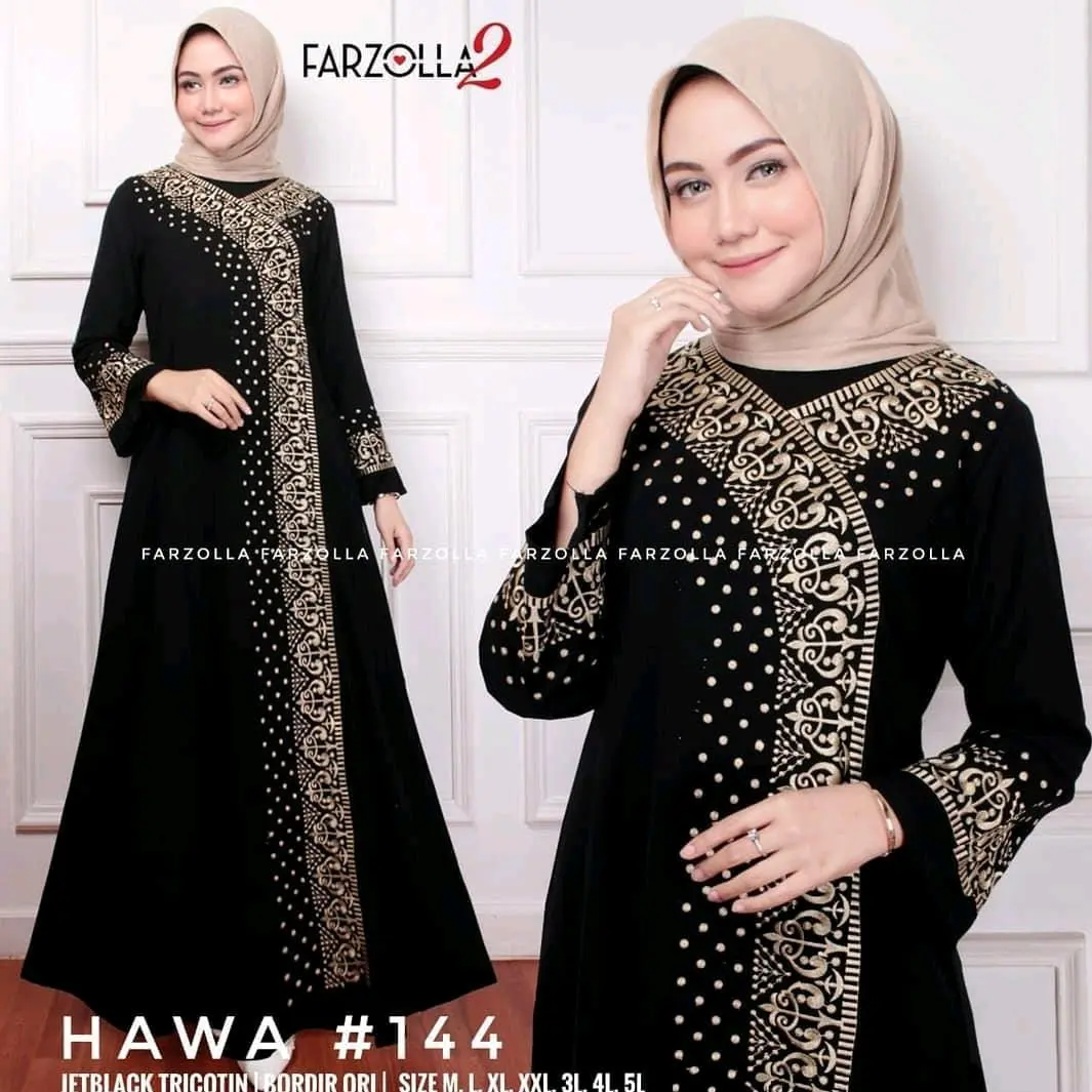 Abaya Mom & Kids Gamis Maxi Dress Arab Saudi Turkey Dubai India Syari Bordir Kimono by Safryna Collection Abaya Bangil
