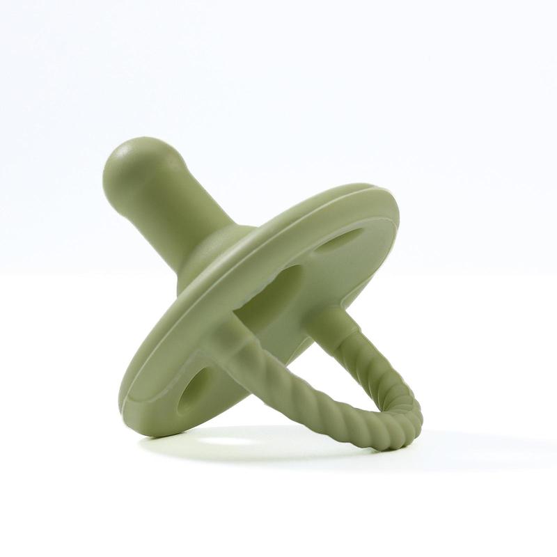 Soft Silicone Design Baby Teether with Handle, Newborn Teether, Infant Tactile Training Teething Toy, Baby Grasping Toy, Baby Tactile Training Chew Toy 2