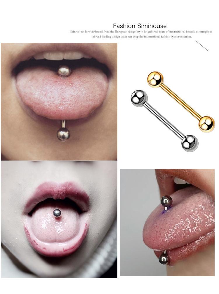 Product Introduction of Khuyên Bông Khuyên Tai Đinh Tán Labret, Phong Cách Cơ Bản, Dính, Cho Cầu Tai, Móng Tay, Và Thiết Kế Lưỡi 5