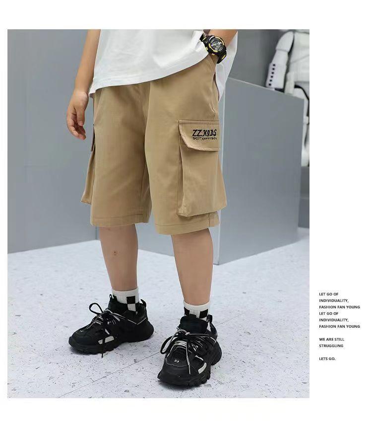 Product Introduction of Quần Soóc Bảo Hộ Lao Động Cho Bé Trai, Mỏng Và Rộng Rãi, Quần Cropped Xén Thường Ngày, Quần Thể Thao Dễ Phối Đồ, Thích Hợp Cho Trẻ Trung Và Lớn, Hàng Mới Về Năm 2024 13