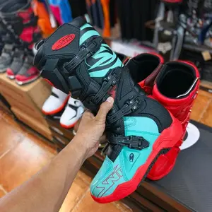 SEPATU TRAIL SND SEPATU BOOTS TRABAS ADVENTURE Cross 2026 - BlackGreenRed, 43