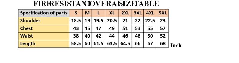 Product Introduction of Fire Retardant Coverall (FRC) Safety Workwear with Sirim Dosh (Size: S - 5XL) 4