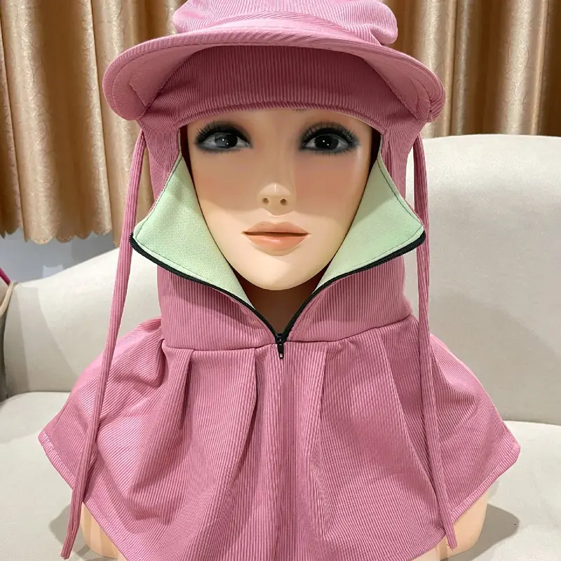 [ Tặng kèm quà ] Nón chống nắng khoá kéo giữa, mắt phi 3