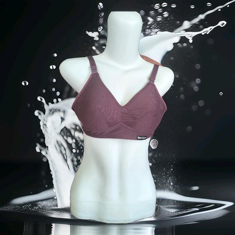 SPORT Bra murah meriah Tanpa Kawat Tanpa Busa Bra murah Lusinan 2