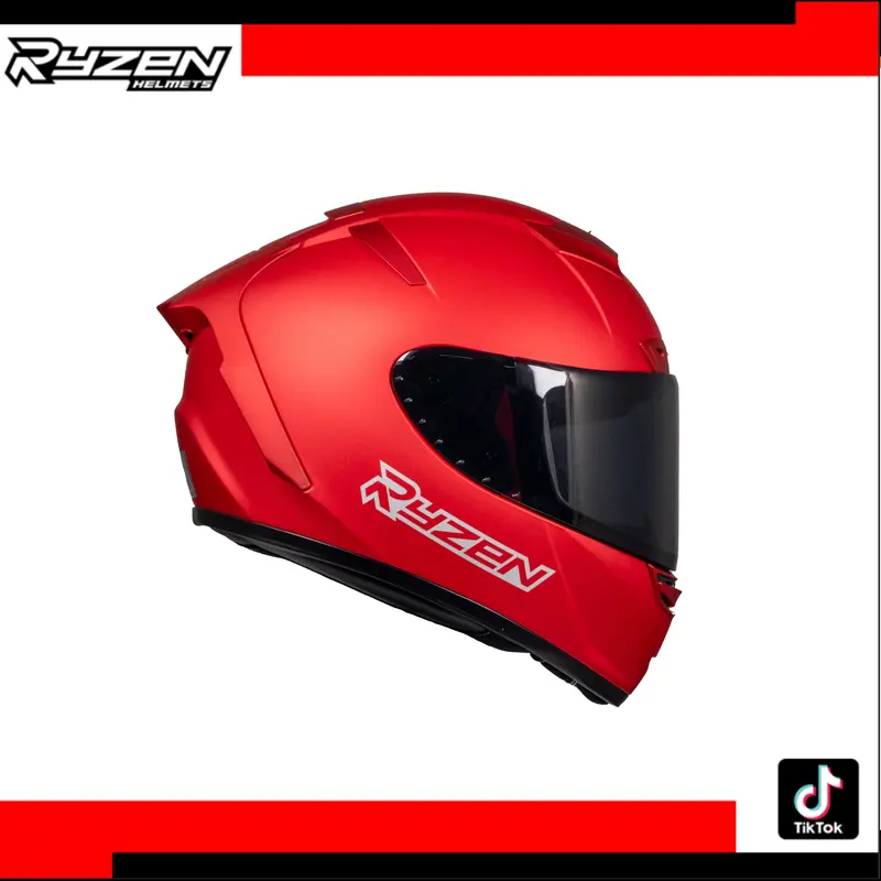 RYZEN HELMET ZX-550 XV FUSION FULL FACE SINGLE VISOR - TikTok Shop